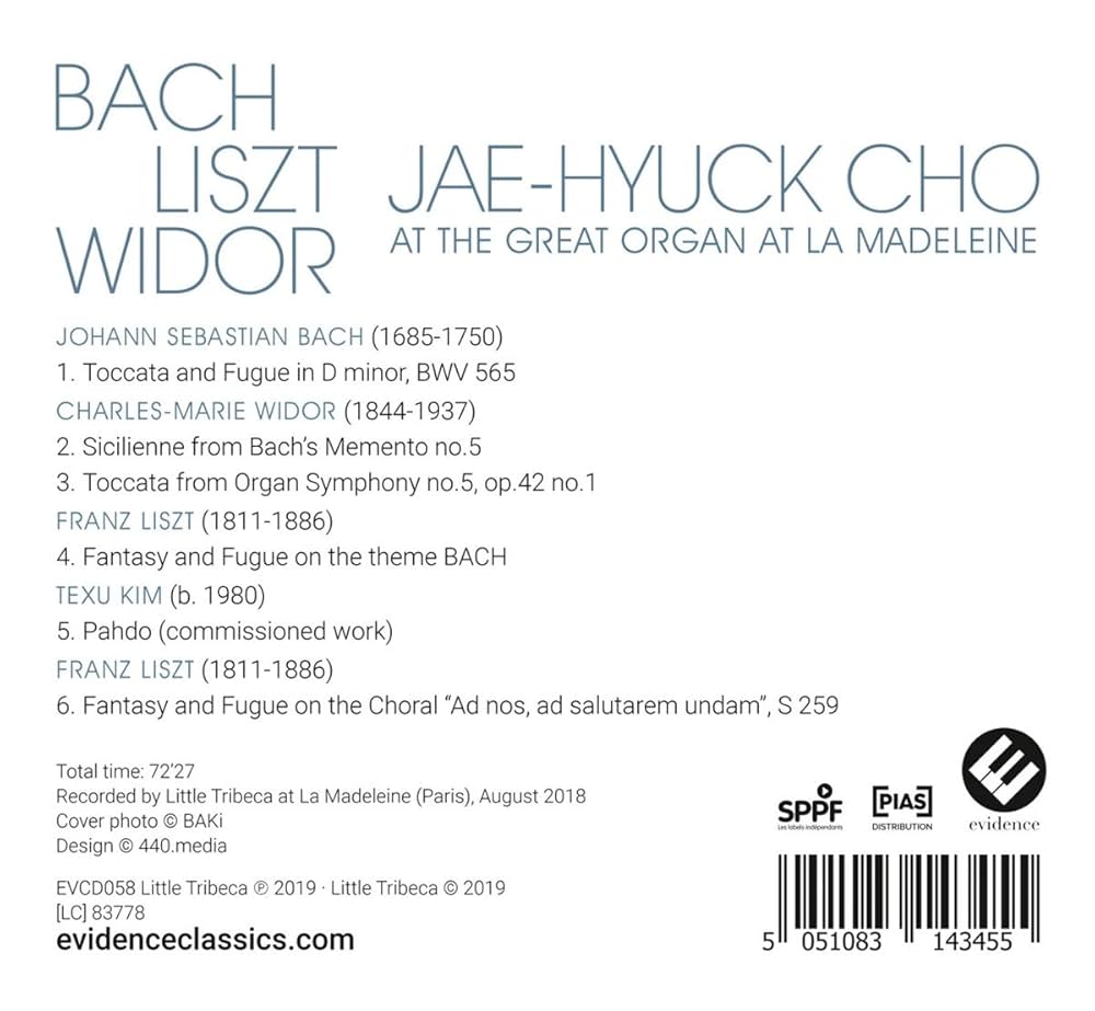 Organ Works At La Madeleine: Amazon.ca: Music